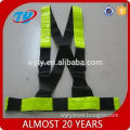 EN471 high visibility black safety belt
